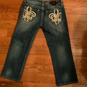 Miss me dark Capri jeans